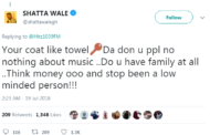 Shatta Wale came heavy and bashed Hitz FM with tweets